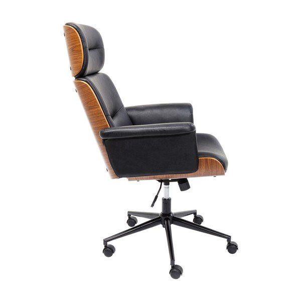 Černá kancelářská židle Kare Design Check Out-image-2