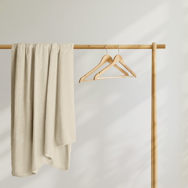 Béžová deka z mikrovlákna DecoKing Henry, 150 x 200 cm-image-4