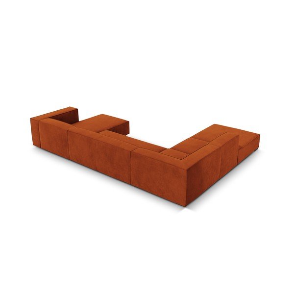 Oranžová rohová pohovka (levý roh) Madame – Windsor & Co Sofas-image-3