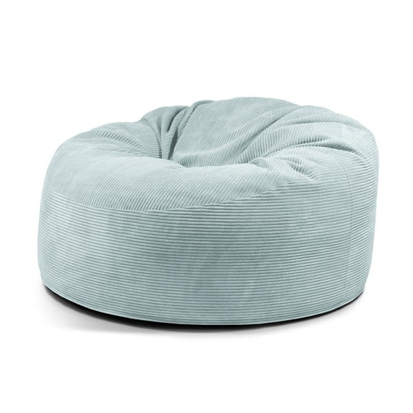 Manšestrový sedací vak v mentolové barvě Om 135 – SLOWDOWN