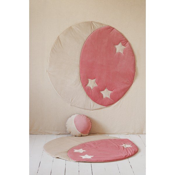 Růžová dětská hrací podložka Dream Half Moon Bay – Moi Mili-image-1