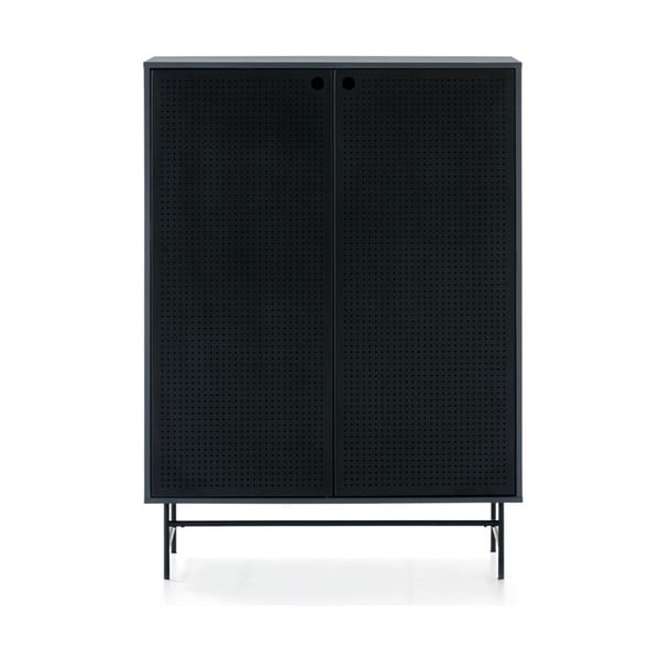 Černo-modrá skříňka 93x130 cm Punto - Teulat