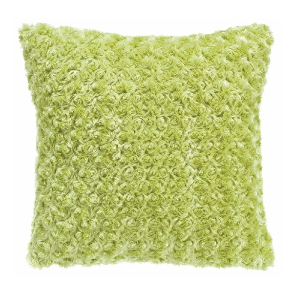Limetkově zelený polštář Tiseco Home Studio Curl, 45 x 45 cm