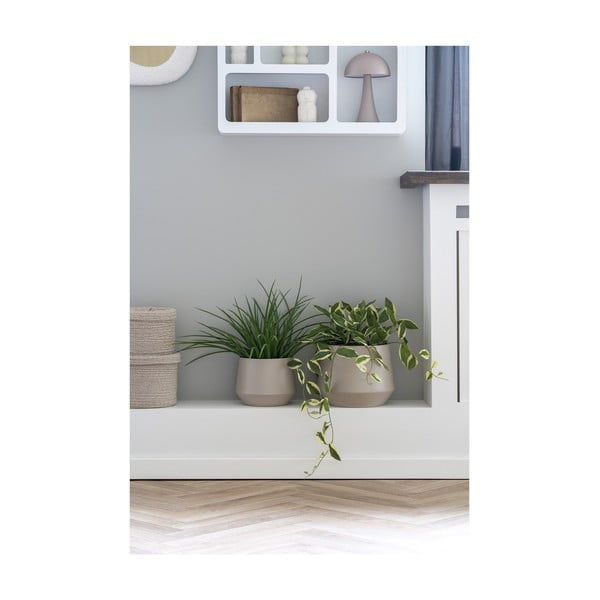 Kovové obaly na květináče v sadě 2 ks ø 25 cm Trofa – House Nordic-image-1