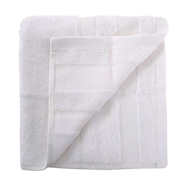 Bílý ručník Jolie, 50 x 90 cm