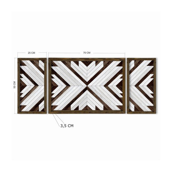 Obrazy v sadě 3 ks 70x50 cm – Wallity-image-3