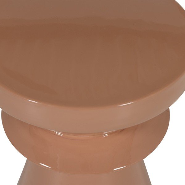 Kovový odkládací stolek ø 30 cm Fedde – WOOOD-image-3