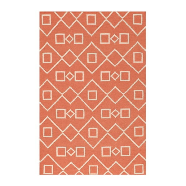 Ručně tkaný oranžový koberec Kilim JP 11171 Orange, 120 x 180 cm
