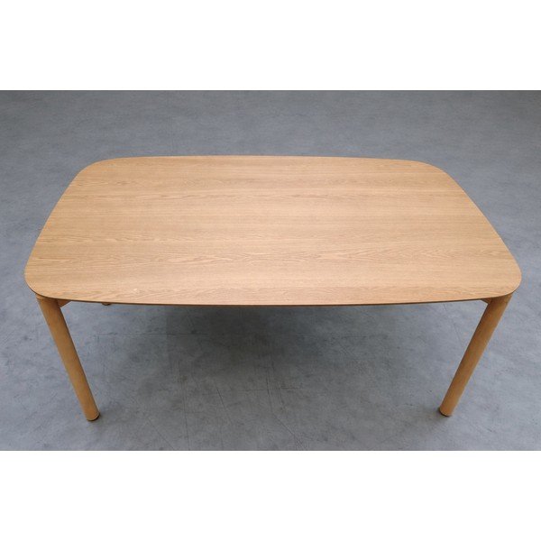 Jídelní stůl dekor jasan 90x160 cm Indara - II. jakost – Kave Home-image-4