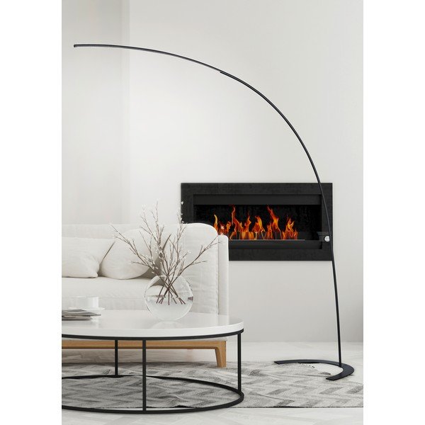 Tmavě hnědá LED stmívatelná stojací lampa (výška 210 cm) Shanghai – Trio-image-2