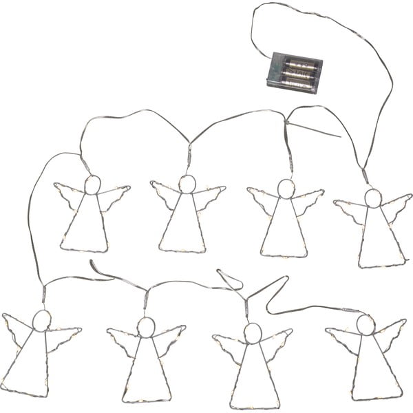 Světelný řetěz počet žárovek 8 ks na baterky délka 175 cm Angela – Star Trading-image-4