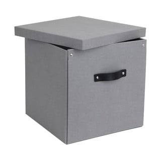 Světle šedá úložná krabice Bigso Box of Sweden Logan