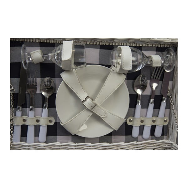 Piknikový koš s nádobím pro 2 osoby Ego Dekor Picnic Bobby-image-2