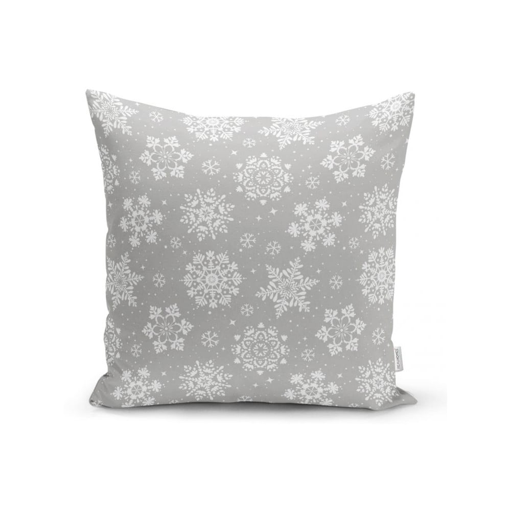 Vánoční povlak na polštář Minimalist Cushion Covers Snowflakes, 42 x 42 cm