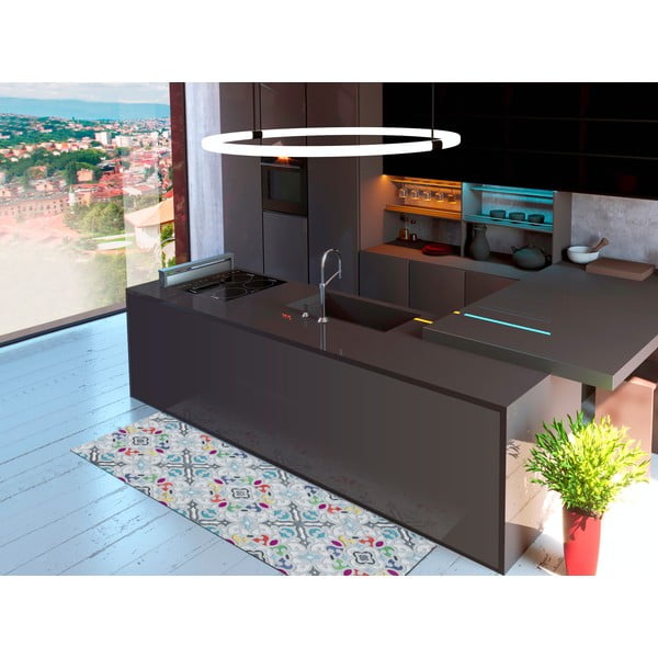 Modrý pratelný běhoun 52x200 cm Ricci Valentina – Universal-image-1