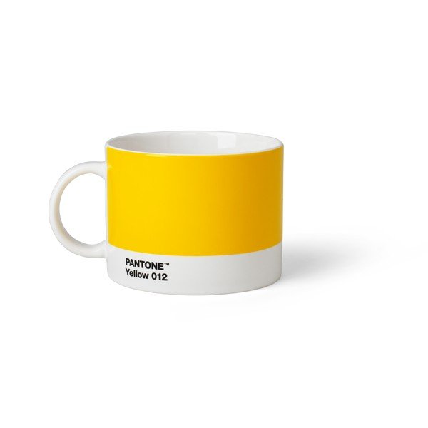 Žlutý porcelánový hrnek 475 ml Yellow 012 – Pantone