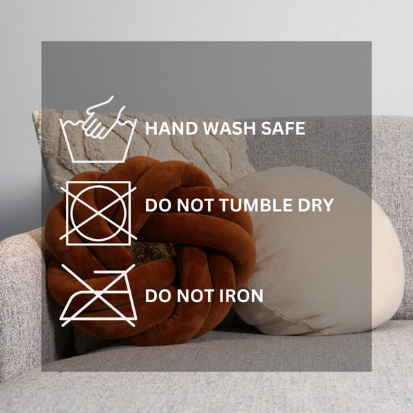 Dekorační polštář ø 30 cm Knot – Tiseco Home Studio-image-1