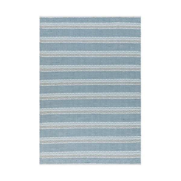 Modrý koberec Asiatic Carpets Boardwalk, 200 x 290 cm