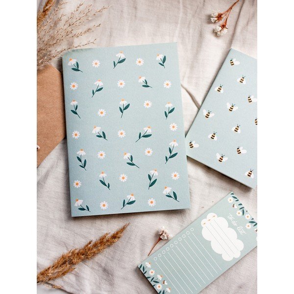 Linkovaný odtrhávací to-do list s motivem Kytičky Printintin, 70 listů-image-2