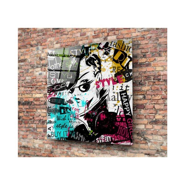 Skleněný obraz 3D Art Punkero, 50 x 50 cm-image-1