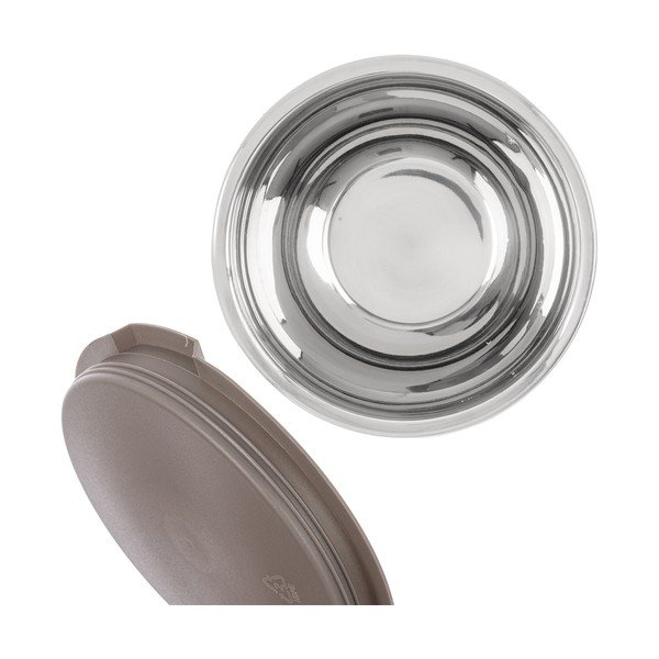 Nerezová mísa ve stříbrné barvě ø 16 cm Beige – Orion-image-2