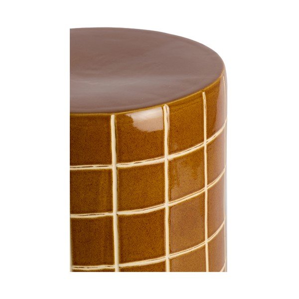 Keramický kulatý odkládací stolek ø 33 cm Maucho – Light & Living-image-1