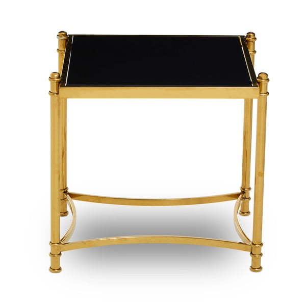 Odkládací stolek se skleněnou deskou 50x56 cm Ackley – Premier Housewares-image-2