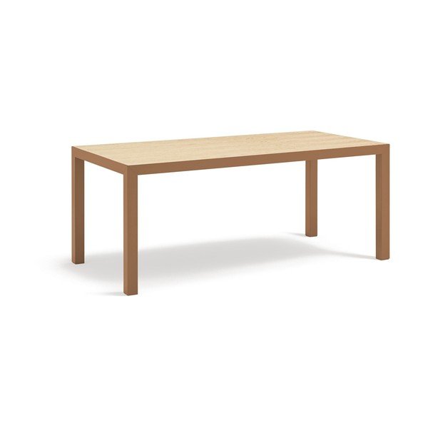Jídelní stůl s deskou z dubového dřeva 75x180 cm Alma – Teulat