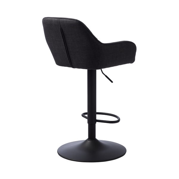 Tmavě šedá barová židle s nastavitelnou výškou Nolan – Unique Furniture-image-3