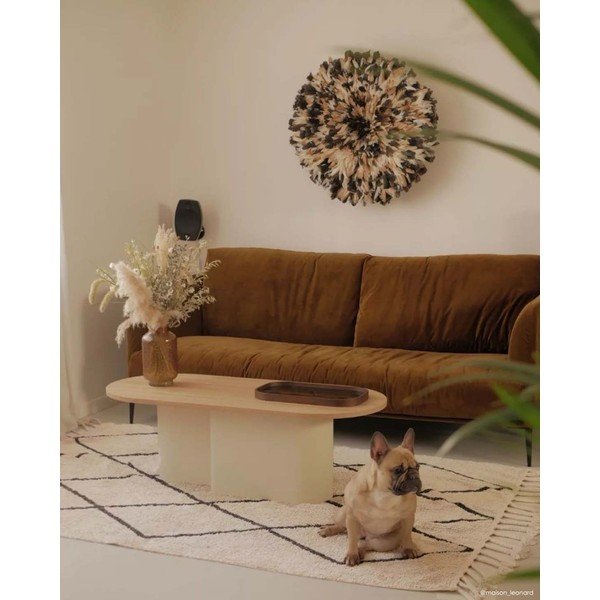 Krémový pratelný ručně tkaný bavlněný koberec 140x200 cm Bereber Beige – Lorena Canals-image-4