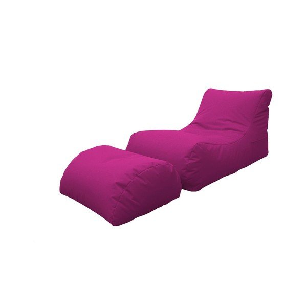 Růžový sedací vak 13Casa Sofia
