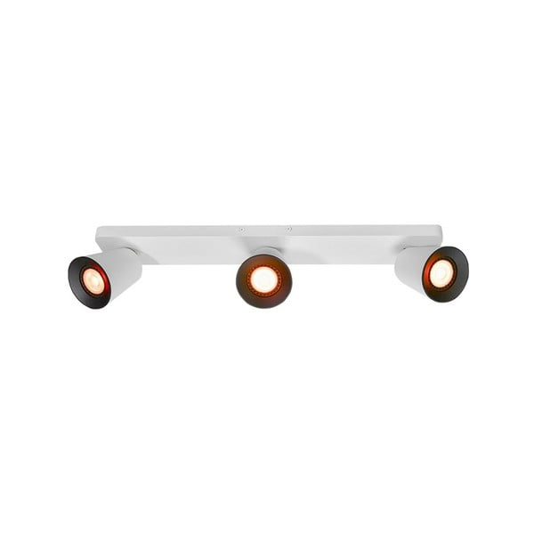 Bílé stropní svítidlo s kovovým stínidlem 9x53 cm Elli – GTV