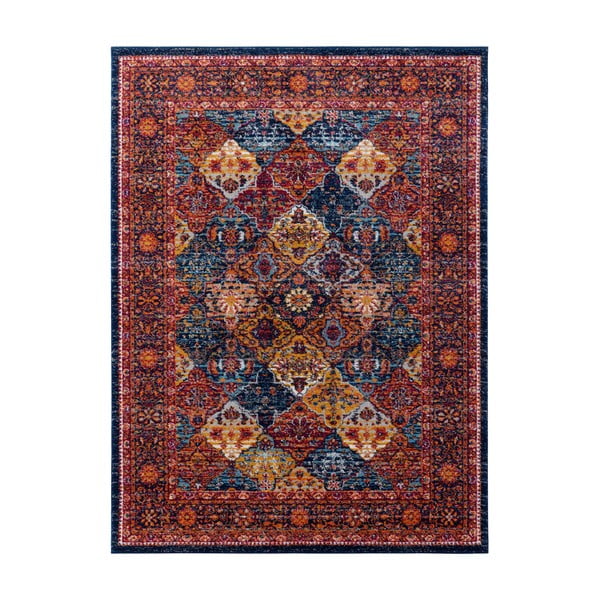 Červený koberec Nouristan Kolal, 80 x 150 cm