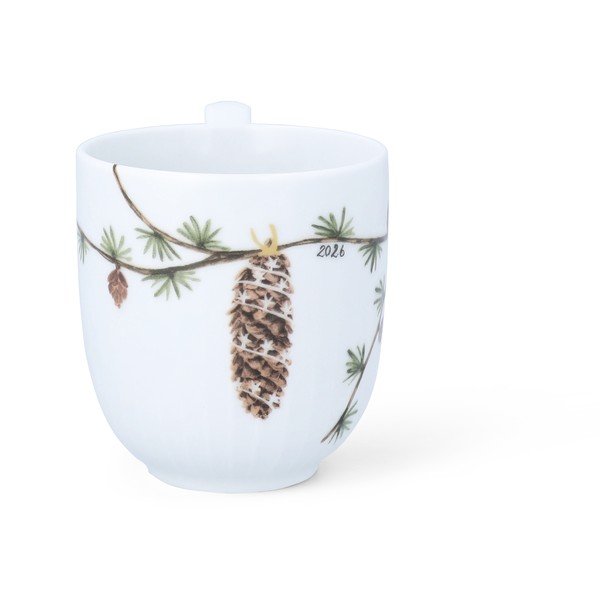 Bílý porcelánový hrnek s vánočním motivem 330 ml Hammershøi Christmas – Kähler Design-image-2