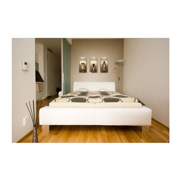 Sada 3 samolepek s 3D efektem Ambiance Wooden Vases-image-3