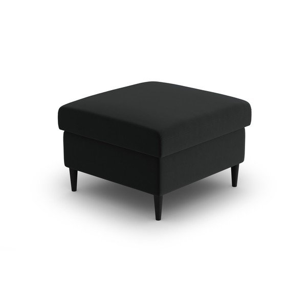 Černá sametová podnožka Kyoto – Cosmopolitan Design-image-2