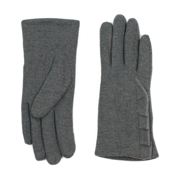 Tmavě šedé rukavice Jeanne