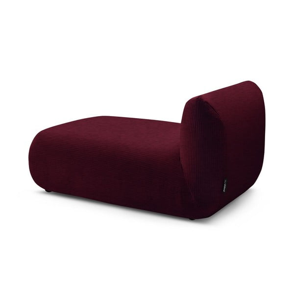 Vínový manšestrový modul pohovky Lecomte – Bobochic Paris-image-1