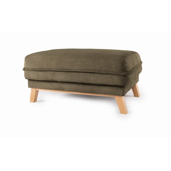 Zelená manšestrová podnožka Tori – Bonami Selection-image-2