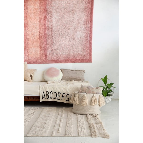 Světle šedo-krémový pratelný ručně tkaný bavlněný koberec 140x200 cm Air Natural – Lorena Canals-image-3