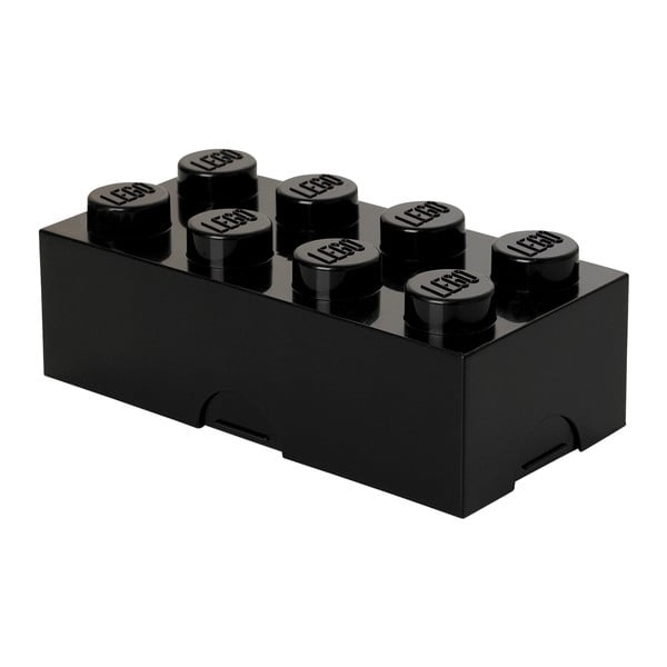 Černý svačinový box LEGO®