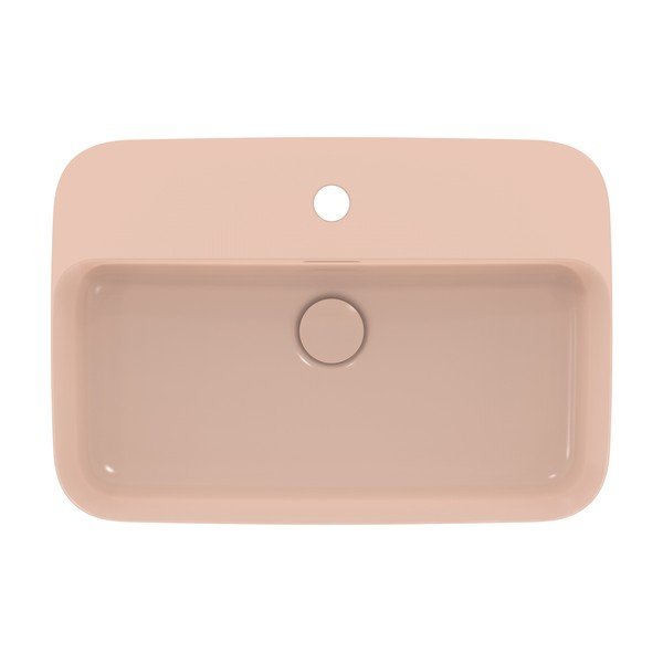 Světle růžové keramické umyvadlo 55x38 cm Ipalyss – Ideal Standard-image-2