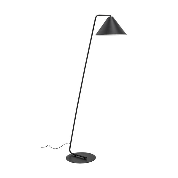 Černá stojací lampa s kovovým stínidlem (výška 165 cm) Latisha – Bloomingville