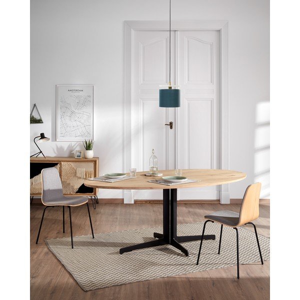 Modré závěsné svítidlo Kave Home Argy-image-4