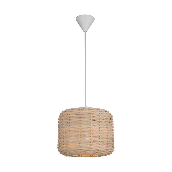 Závěsné svítidlo s bambusovým stínidlem Homemania Decor Bamboo, ø 25 cm