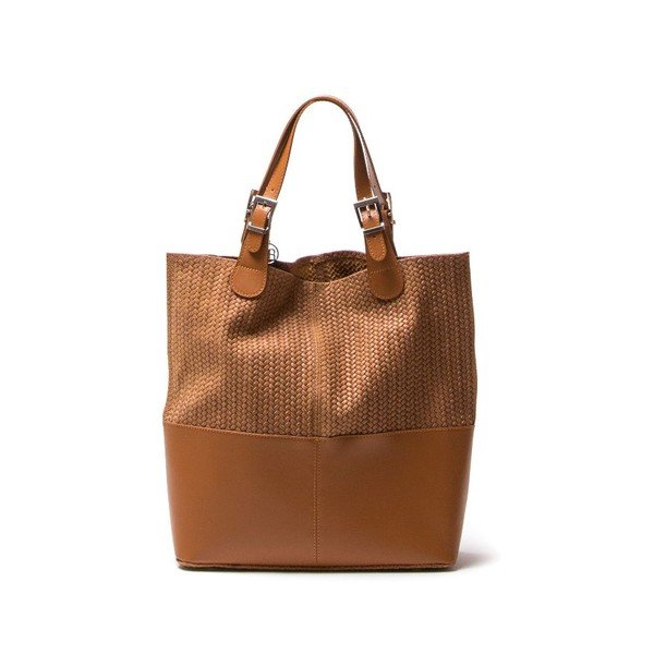 Kožená kabelka Isabella Rhea 848 Cognac-image-2