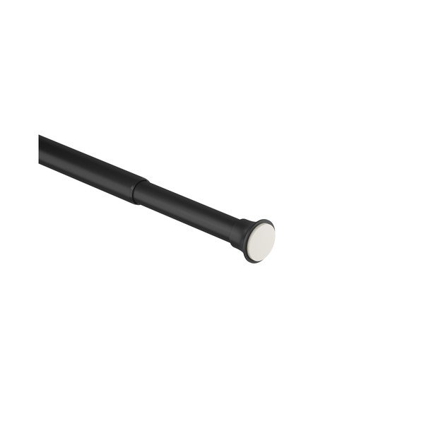 Matně černá tyč na sprchový závěs 106 - 182 cm Chroma – Umbra