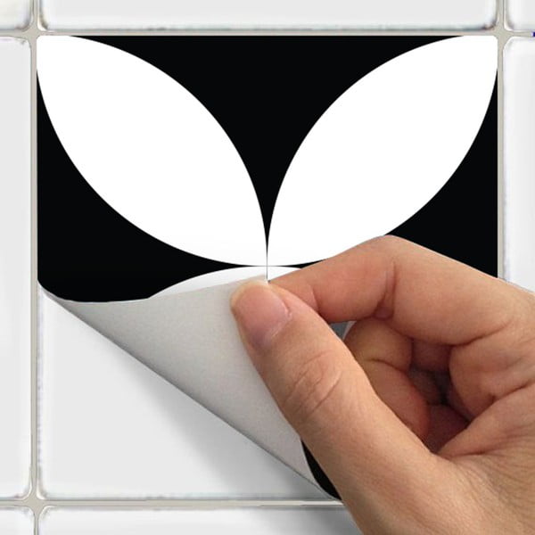 Sada 60 nástěnných samolepek Ambiance Wall Decal Cement Tiles Aniello, 15 x 15 cm-image-3