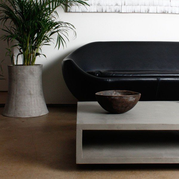 Betonový konferenční stolek Lyon Béton Monobloc, 130 x 70 cm-image-1