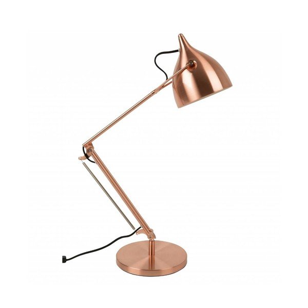Stolní lampa v měděné barvě Zuiver Reader